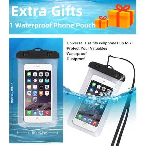 Fasker Mens Swim Trunks with Compression Liner 7" Inseam Quick Dry Bathing Suit Beach Shorts Swimming Trunks with Pockets