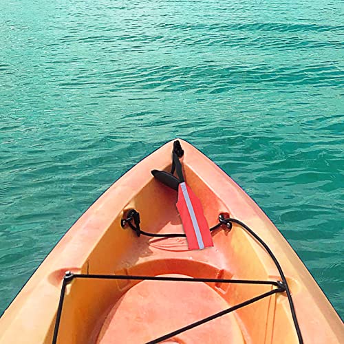 Red Kayak Safety Flag 14 Inch Waterproof Reflective Travel Warning Flag