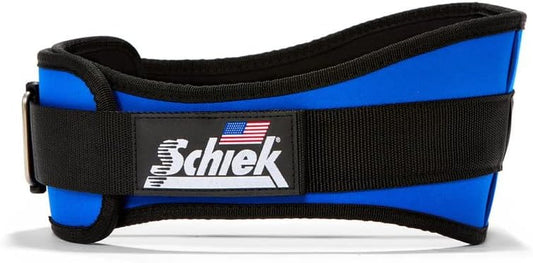 Schiek Sports 2006 Nylon 6" Weight Lifting Belt - Support Belt for Power Lifting