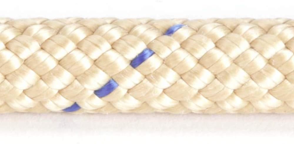 Rock N Rescue Heat Resistant Personal Escape Rope - 50 Feet Long, 8mm, NFPA 1983, RNR Poseidon Safe Tech, Firefighting and Rescue Gear
