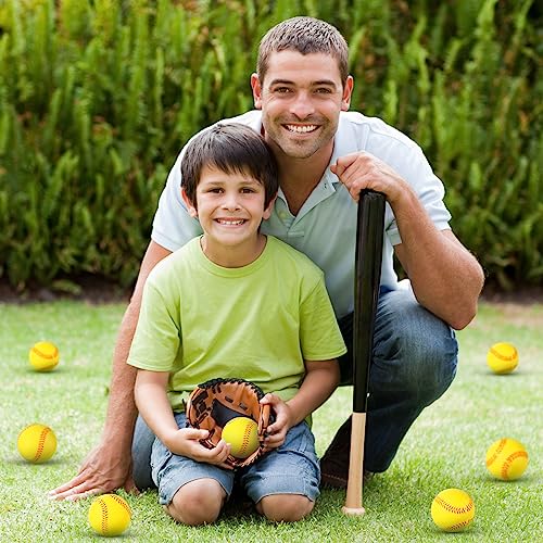 Yellow Foam Baseballs 36 Pack Soft Training Balls for Kids & Practice