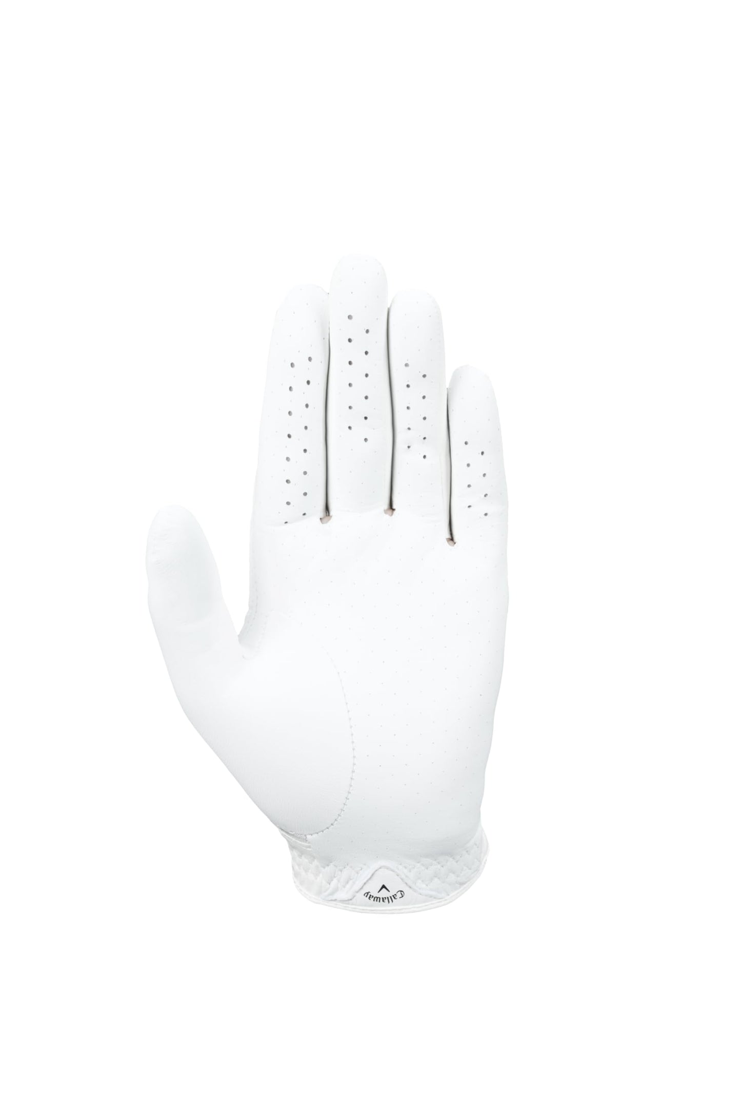 Callaway Golf Fusion Glove (Ladies, Small, White/Silver, Worn on Left Hand)