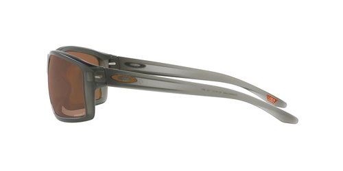 Oakley Man Sunglasses Matte Grey Smoke Frame, Prizm Tungsten Polarized Lenses, 61MM