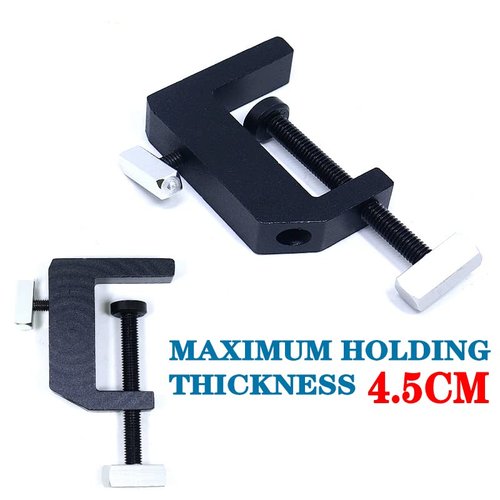 Bolsek Fly Tying Vise 360° Rotary Adjustable Fly Fishing Vise Practical Fly Tying Tool with Steel Reinforced Hook Jaw Durable Handy Fly Fishing Tackle