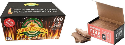 N100SEB Super Economy Box Fire Starter , Tan Brown, 100 Count (Pack of 1)