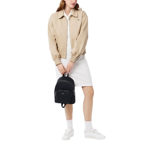 Lacoste Women's Daily City Backpack, Black, One Size