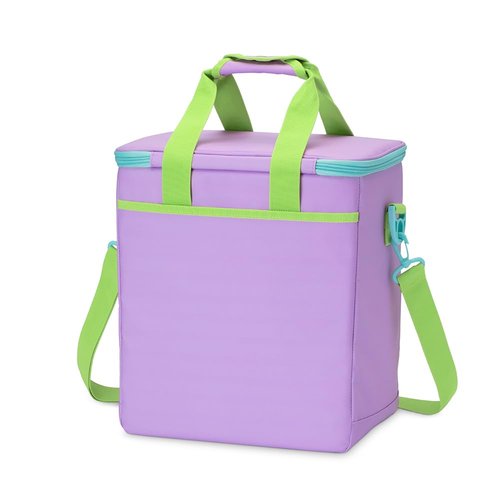 Swig Life Boxxi 24 Cooler Bag, Insulated Cooler Bag with Zipper, Holds 16-24 Cans, or 6 Wine Bottles (Ultra Violet)