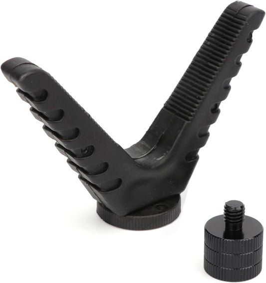 TOURBON Hunting Shooting Stick Rest M6 Connector Camera Tripod Monopods V Rack with or Without 1/4-20 Adapter