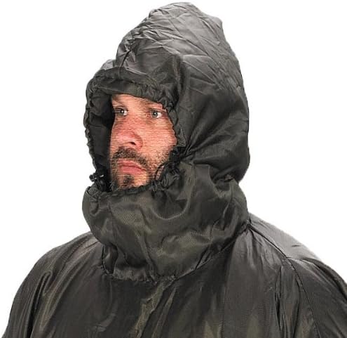 Snugpak Water-Repellent Poncho Liner with Lightweight Design, Sleeves & Hood