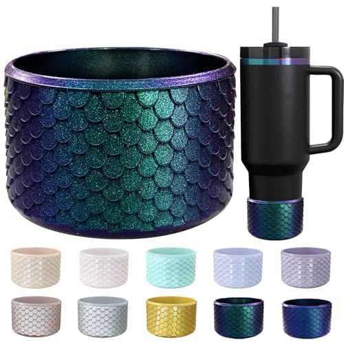 Silicone Boot for Stanley Cup 20-40 Oz£¬for Hydroflask Boot 12-24 Oz£¬for IceFlow 20-30 Oz,for Owala Tumbler 40 oz,Bottom Protector for Stanley Boot for Stanley Cup Accessories