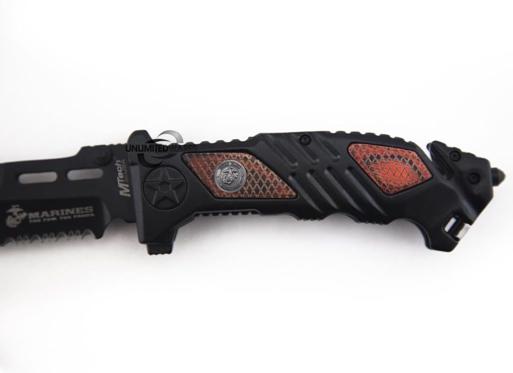 Marines Iron Mike Folding Knife (5.25-Inch Closed)