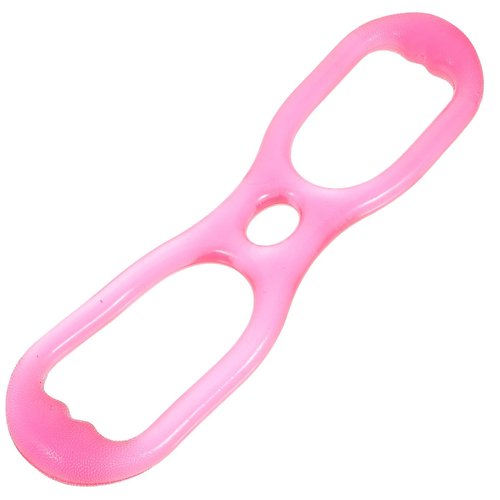 Toddmomy Figure 8 Resistance Band Elastic Pull Rope Silicone Yoga Pull Rope Arm Back Shoulder Stretching Bands for Women Fitness Training Workout