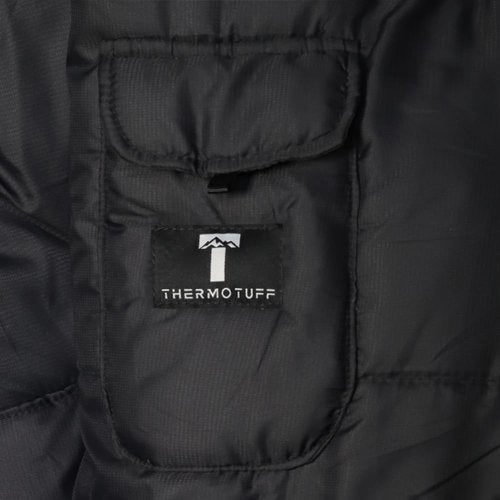 Thermotuff Wearable Sleeping Bag with Dual Hoodie, Long Sleeves, Pockets & Adjustable Drawstring - Ideal for Camping, Cold Weather Hiking, and Stadium Sak Blanket, (L-XL)