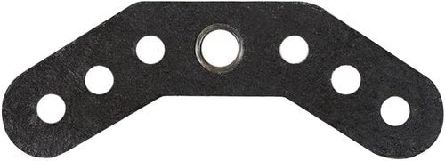 Huntingdoor 5 PCS Leather Bow Yoke with Metal Grommet Bow Sling Strap Leather Yoke Bracket Mount for Compound Bow Wrist Sling Black/Brown (Black)