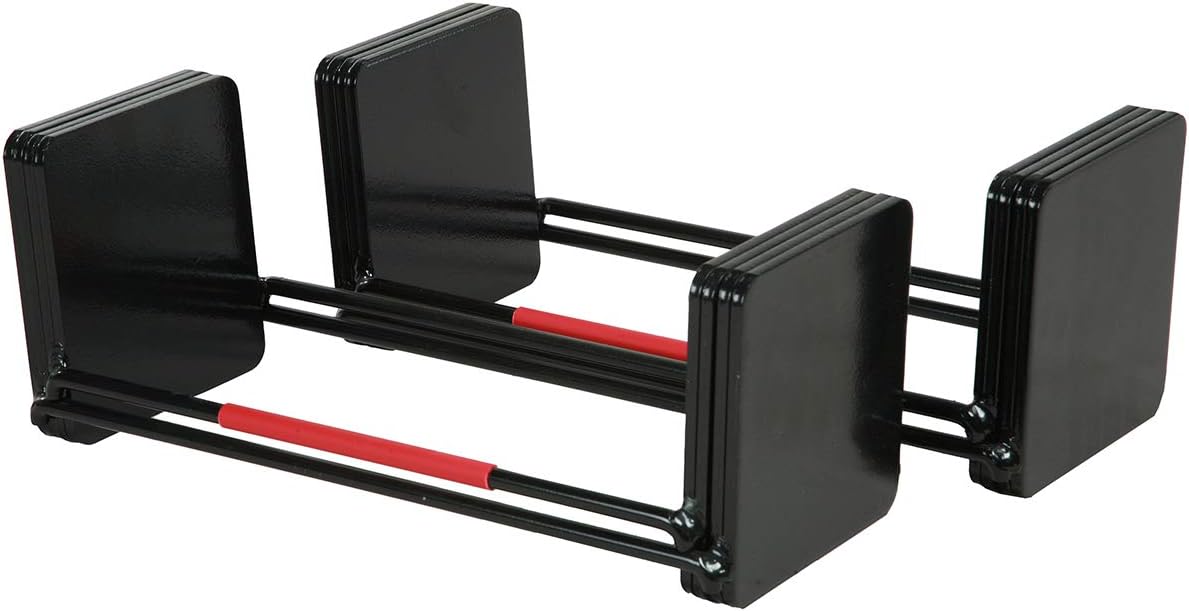 PowerBlock Elite EXP 70-90 lb. Dumbbell Kit, Stage 3 Expansion Kit, Only Compatible After Stage 2 Adjustable Dumbbell Purchase, Durable Steel, Innovative Workout Equipment Black