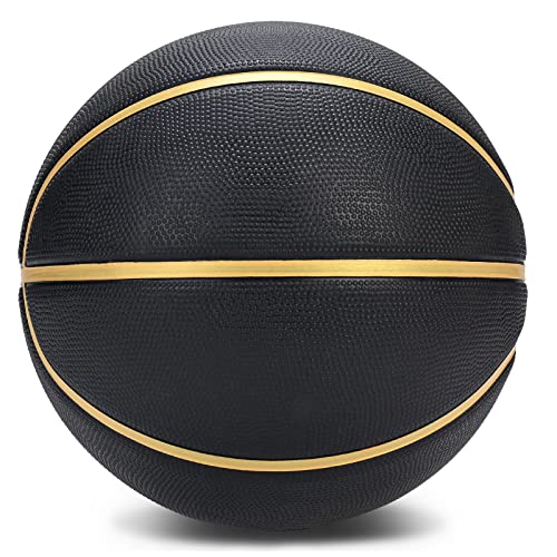 Size 5 Rubber Basketball for Indoor Outdoor Play - Youth & Adult Sports Equipment