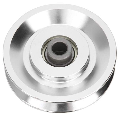 Yctze Aluminium Alloy Pulley, 3 Bearing 75mm, Fitness Exercise Hardware for Cable Machine Gym, Weight Training Equipment Accessories for Home Garage (Diameter 80mm)