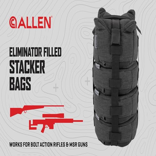 Allen Company Eliminator Stacker Shooting Bag, 4-Piece, Black