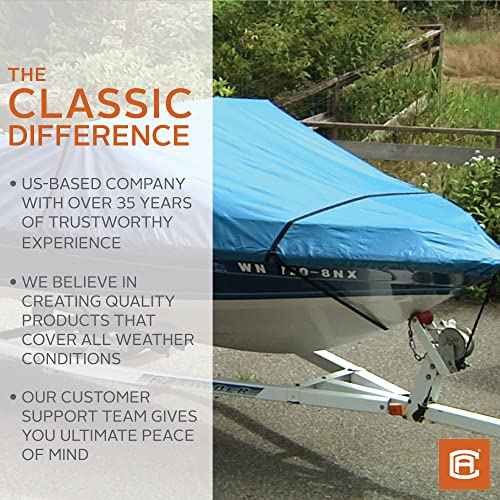 Classic Accessories Stellex Canoe, Kayak and Stand-Up Paddleboard Cover, Fits up to 12'L, Model 1