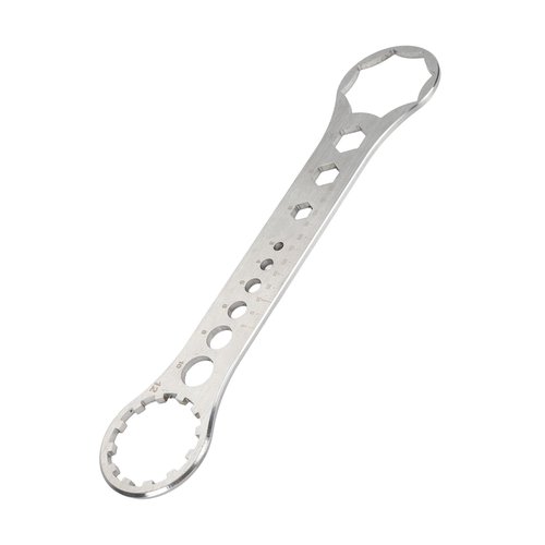Front Fork Wrench Spanner Tool, 8T-12T Removal and Installation Stainless Steel for Suntour Bike