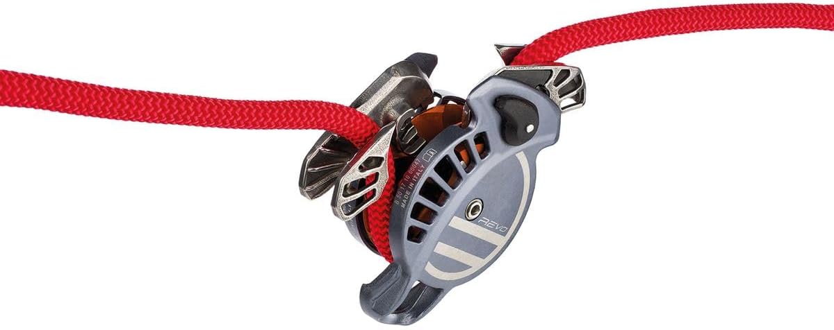 Revo Rock Climbing Belay Device - Auto-Locking Belay Device