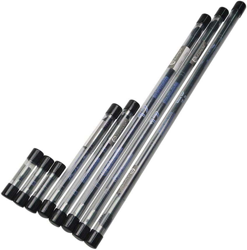 ZSHJGJR Archery Bow Stabilizer Balance Bar Rod System 3-30 Inch Carbon Fiber Stabilizer Damping Shock Absorber for Recurve Compound Bow