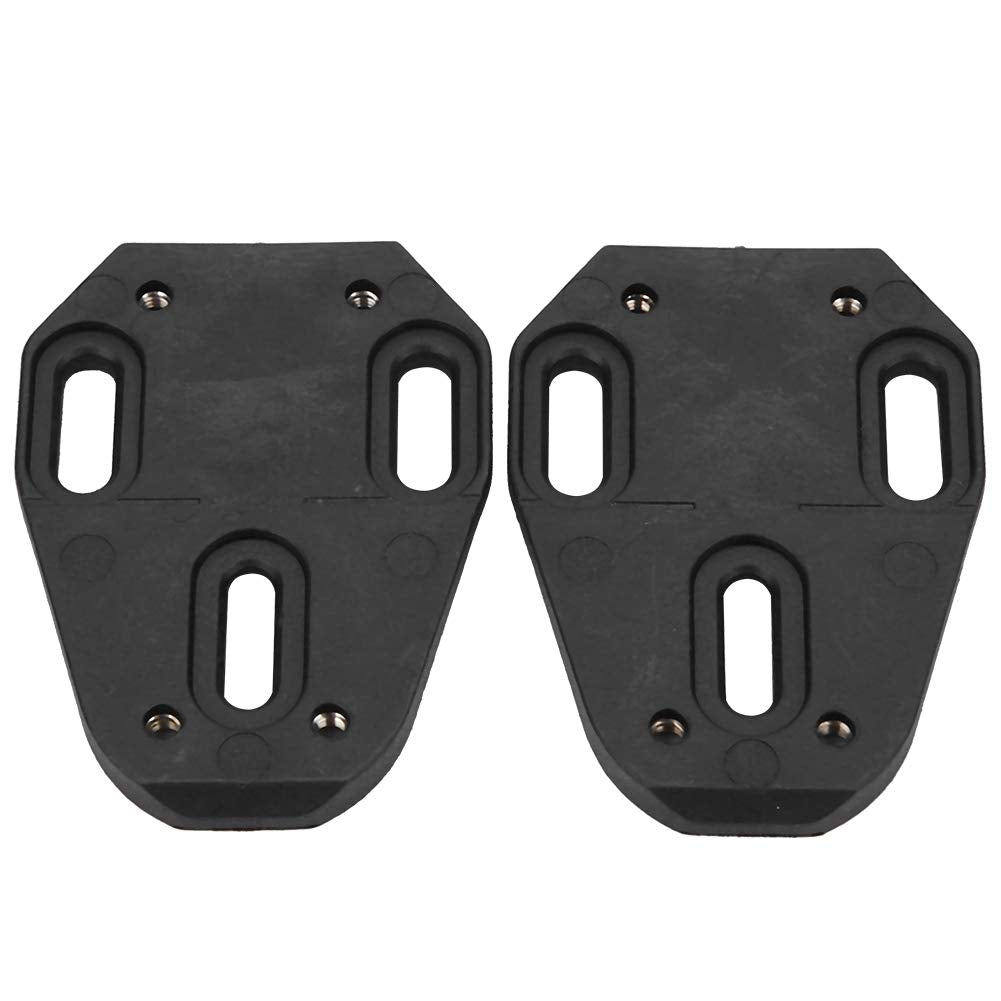 Shoe Cleat Cover 1 Pair Quick Release Cycling Shoes Cleat, Three Holes to Four Holes Shoes Cleat Adapter Converter, Solid Nylon Pedal Cleats for Zero (A)
