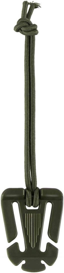 IronSeals 10 Pack Triangle Shape Tactical Gear Clip Backpack Webbing Attachments for 1 inch Molle Webbing