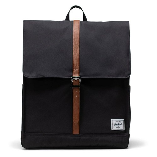 Herschel City Backpack, Black/Black, Mid-Volume 14.0L