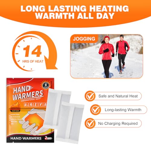 Hand Warmers - Instant Heat, Up to 8 Hours£¨1pcs£© of Cozy Warmth, 20 - Pack for All Your Cold Days£¬20 Count (10 Pack with 2 Warmers per/Pack)