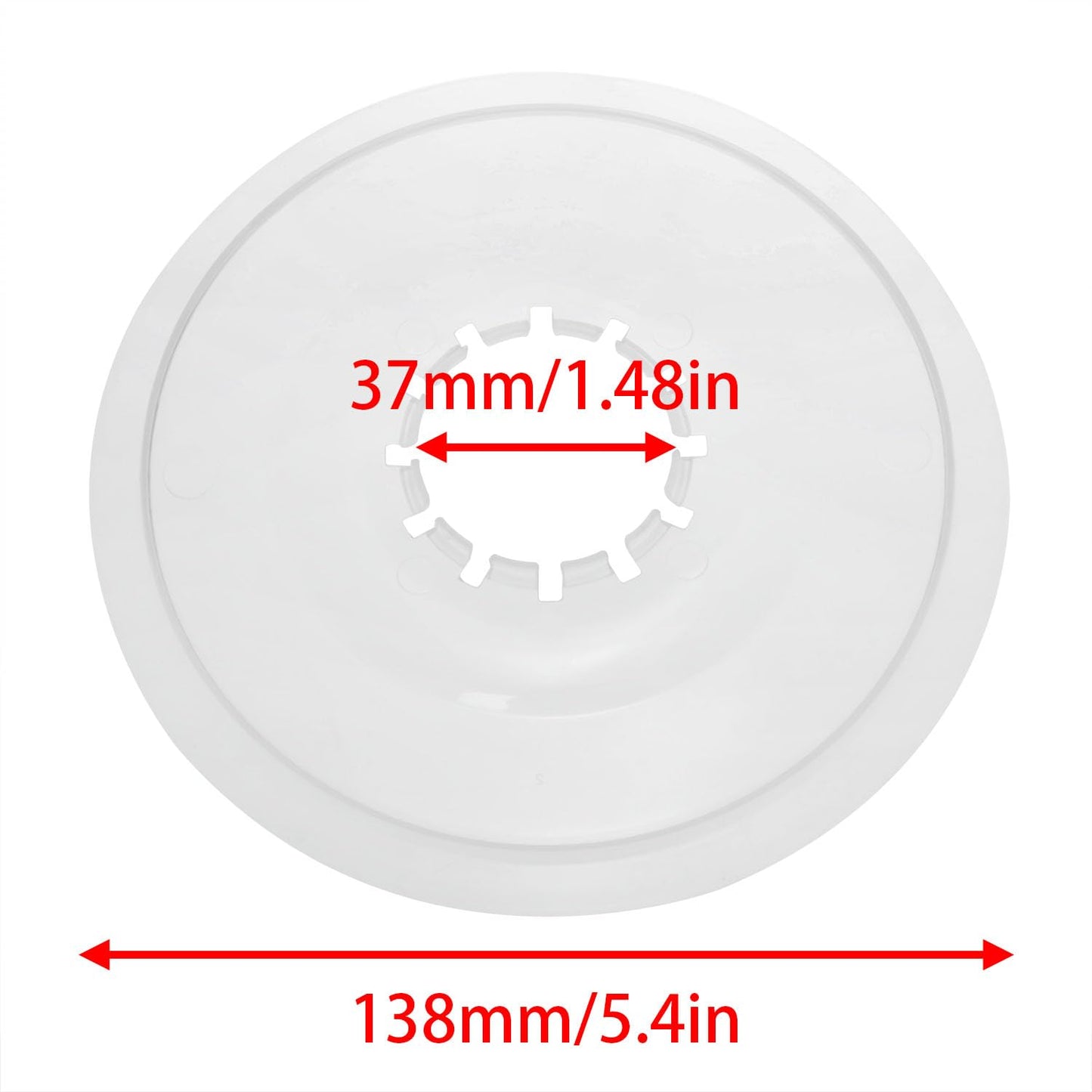 Lovelysp -Freewheel Spoke Protector Diameter 138mm Bicycle Flywheel Guard Mountain Bike, Road Bike Spoke Cover (138mm) 1PCS