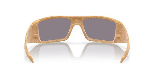 Oakley Men's OO9231 Heliostat Rectangular Sunglasses, Matte Stone Desert Tan/Prizm Grey Polarized, 61 mm