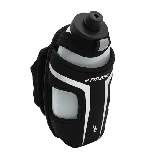 Fitletic HydraPocket Handheld Water Bottle Carrier (Black)