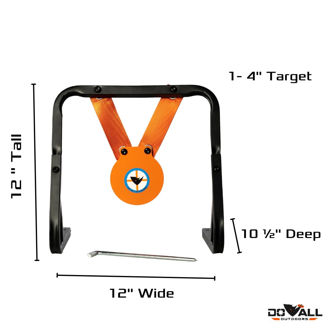 Do All Outdoors Mini Gong Steel Gong Shooting Target for .22 Caliber
