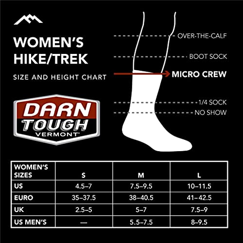 Darn Tough Women's Lightweight Cushion Hiking Socks - Medium Slate