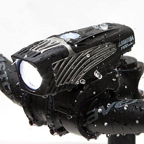 NiteRider Lumina 1100 Boost USB Rechargeable MTB Road Commuter LED Bike Light Powerful Lumens Water Resistant Bicycle Headlight, LED Front Light Easy to Install Cycling Safety , Black