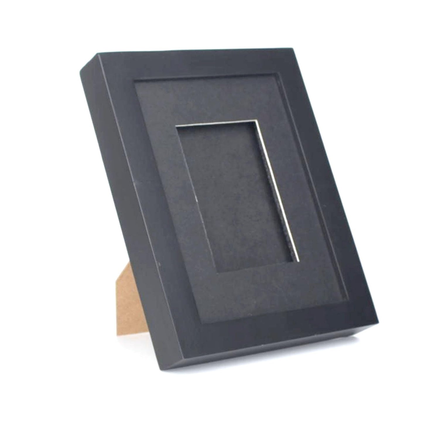 6"X8"Card Display Case,Baseball Card Display,Wood HD GlassTrading Card Display Case,for,Sports,Baseball,Basketball,Hockey(Black). ﻿ ﻿