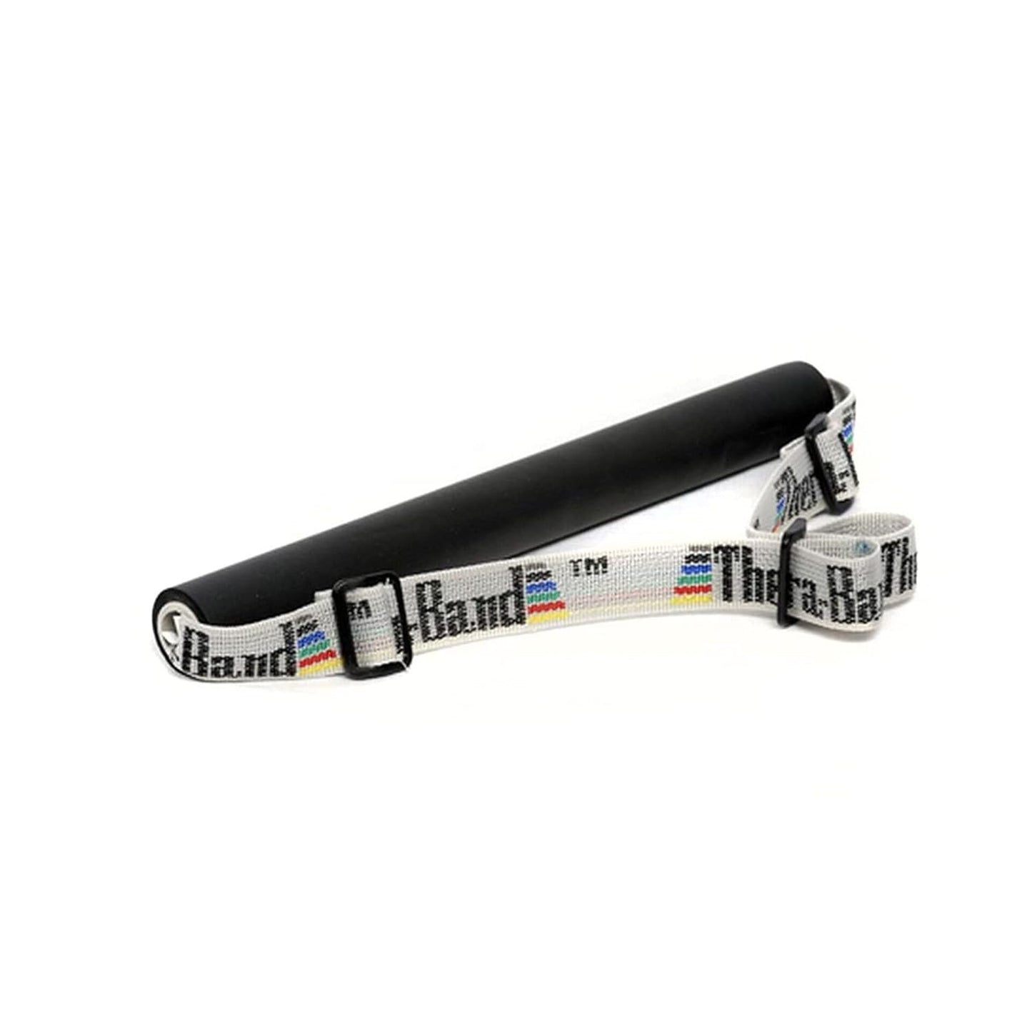 THERABAND 12" Hard Sports Handle - Elastic Resistance Band Grip for Home Gym Workout