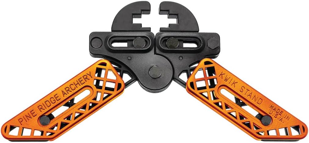 Pine Ridge Archery Kwik Stand Bow Support, Fit on Most Bow Limbs, Perfect for Ground or Box Blind Hunting