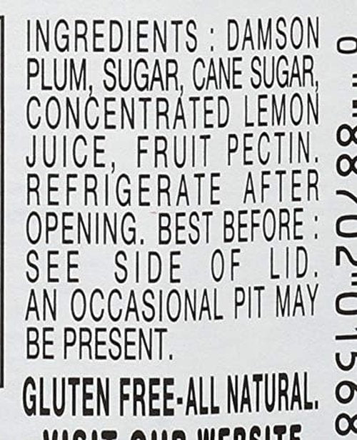 Bonne Maman Plum Preserves, 13-Ounce Jars (Pack of 6)