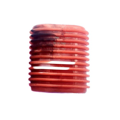 QLXHBOT Rubber Fishing Reel Handle Grip Sleeve Non-Slip Baitcaster Knob Covers for Casting or Spinning Reel Red -12PCS