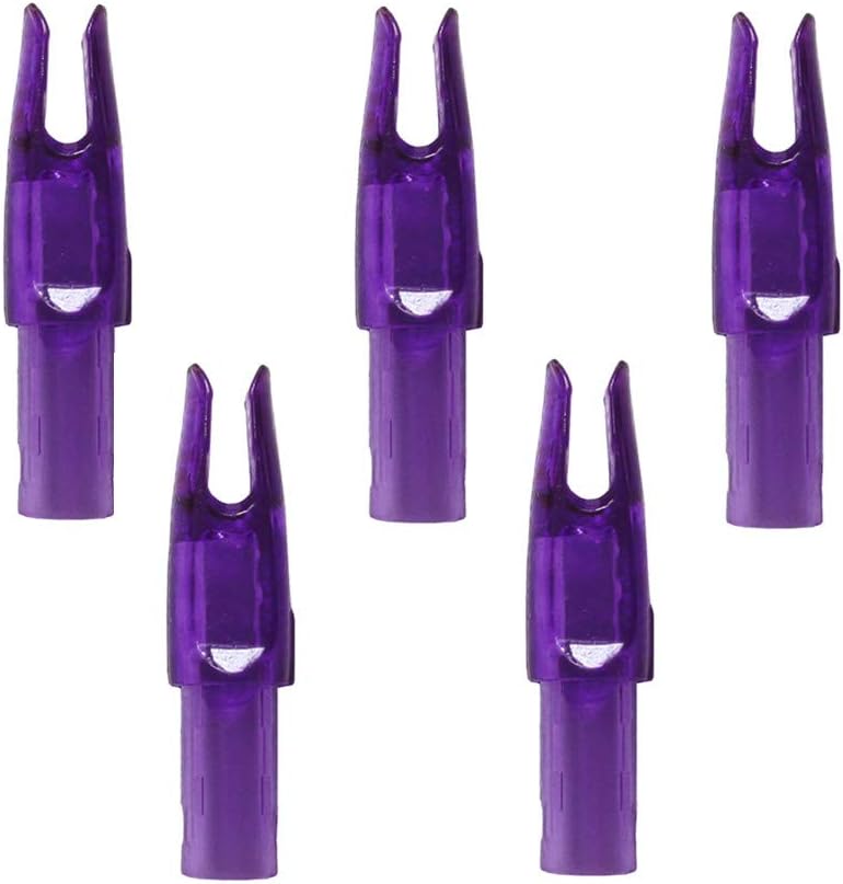 Arrow Nocks 0.246 inch Inside Diameter Inserts 6.20mm 60 Pack for Archery Standard Size(0.244" to 0.246") Arrows