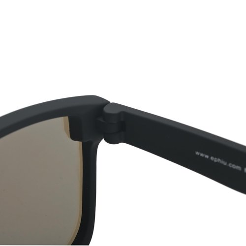 EPHIU Polarized Sports Sunglasses for Men Women One-Lens Mirrored with Non-Slip Rubber Temple Tips for Running Driving