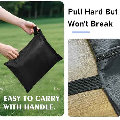 3 Pack Clothes Baby Diaper Wet Dry Bags Waterproof Reusable,12"x16",Durable Polyester Fabric with Waterproof Tape,Swim Wet Swimsuit & Towel Sack for Gym Beach Travel,with Handle and Zipper,Black