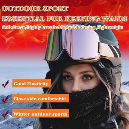 Balaclava Winter Men and Women Ski Mask, Cold Weather Outdoor Wind-Resistant Warm Hats,Winter Masks&Hooded Scarves