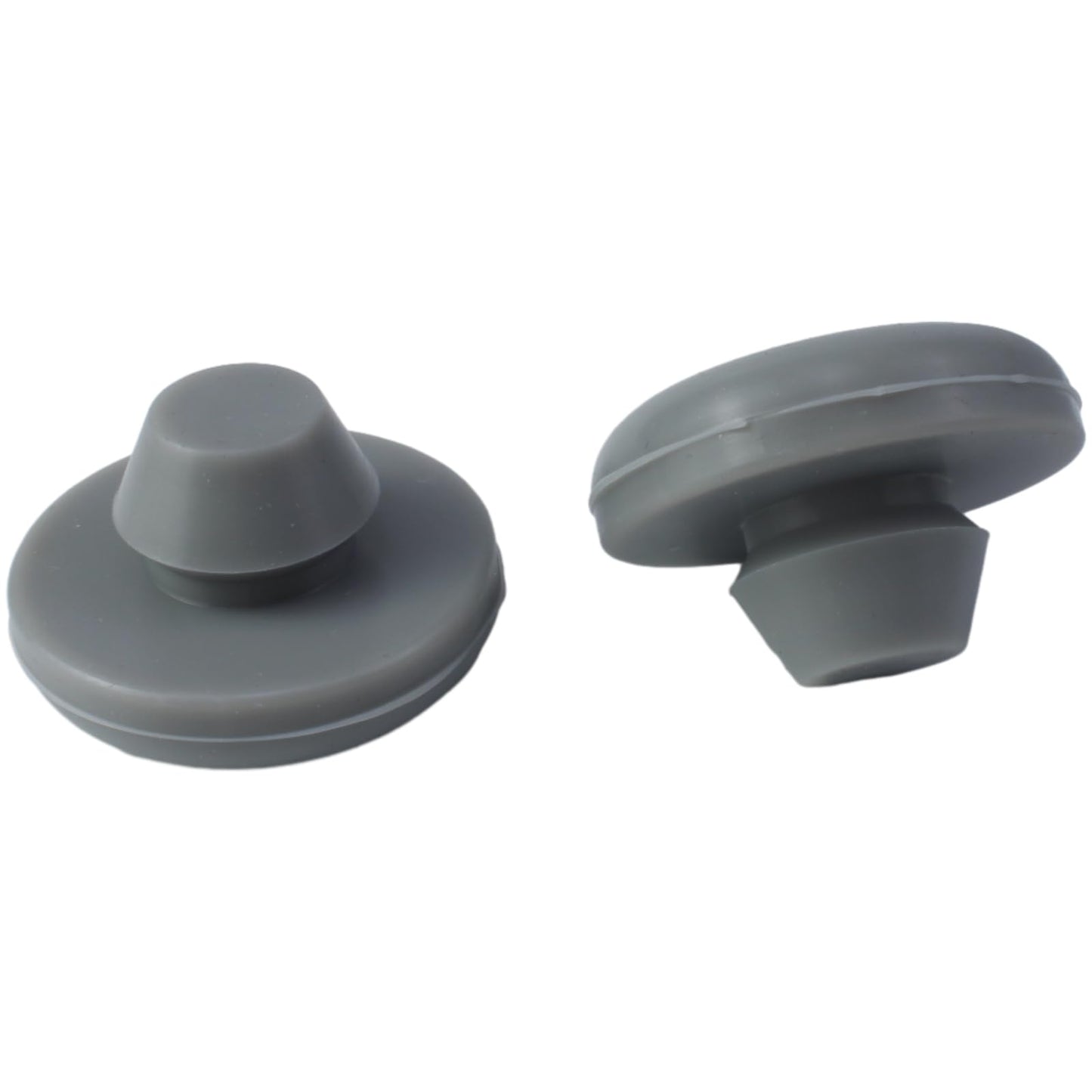 FDXGYH 4pcs Single Hole Cooler Feet Grey Non-Slip Rubber Bottom Foot Pads for YETI Tundra Hard Sided Coolers ect