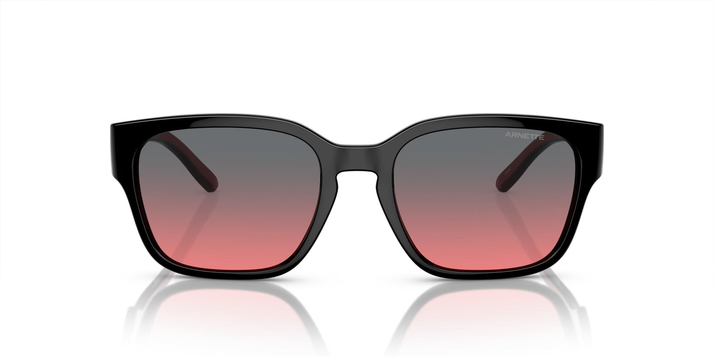 ARNETTE Sunglasses AN 4325 275377 Hamie Black Fifty Red/Dark Gre