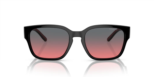 ARNETTE Sunglasses AN 4325 275377 Hamie Black Fifty Red/Dark Gre