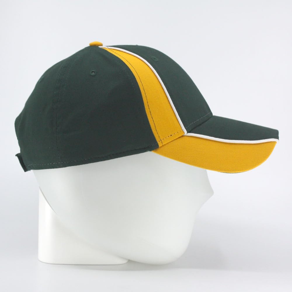 The Vintage Year Reflective High Visibility Piping Neon Polyester Twill Low Profile Structured Baseball Cap