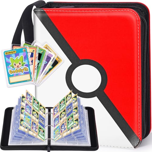 Classic 9-Pocket Card Binder - 900 Card Capacity with 5 Top Loaders